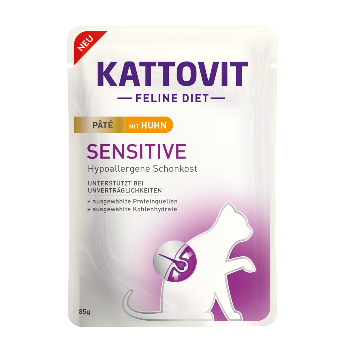 Kattovit Sensitive Paté mit Huhn günstig kaufen