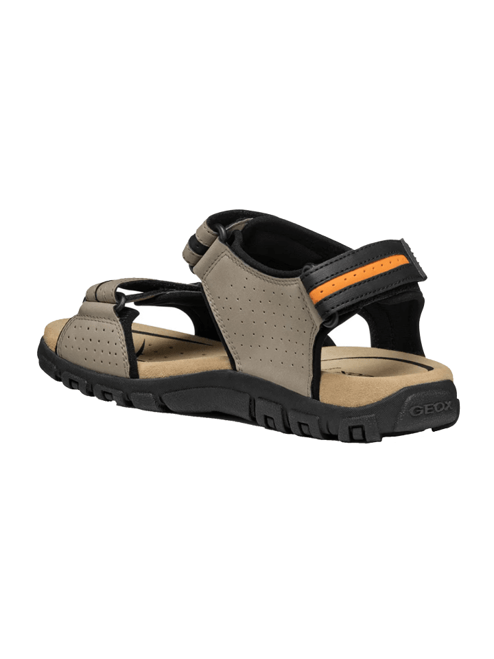 Geox Klassische Sandale U S.StRADA D-NBK SYNT.LEA in braun günstig kaufen