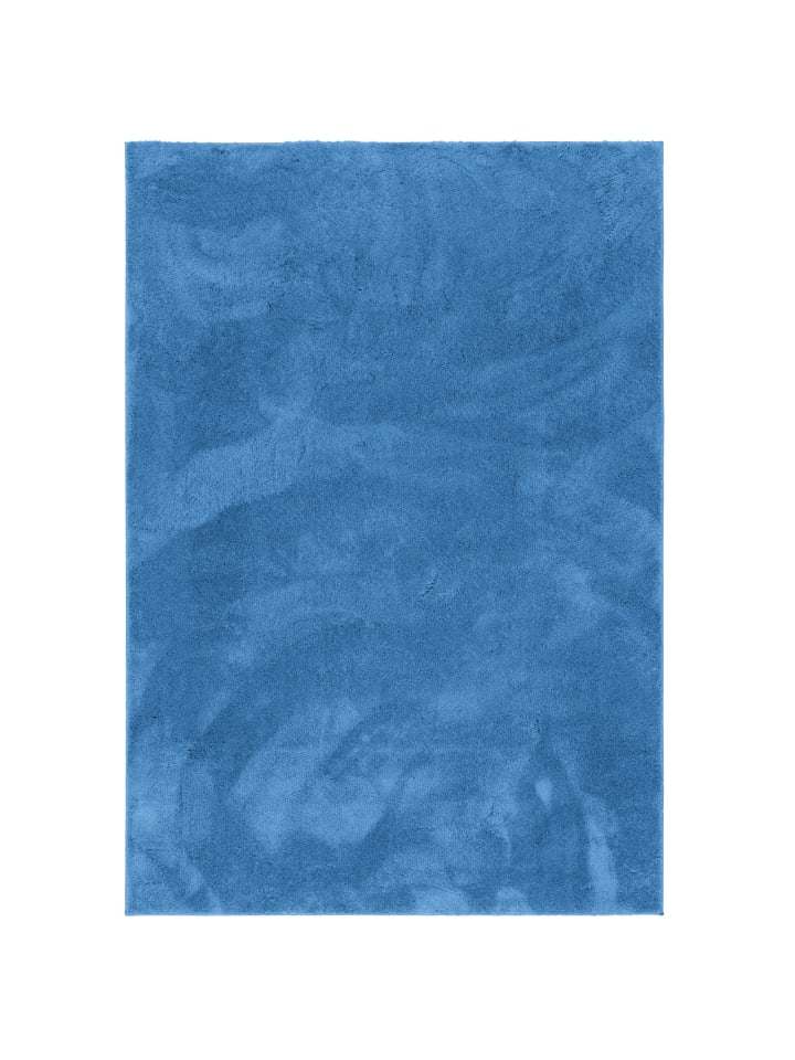 Pergamon Kinderteppich Super Soft Hochflor Silky Kids in Blau günstig kaufen