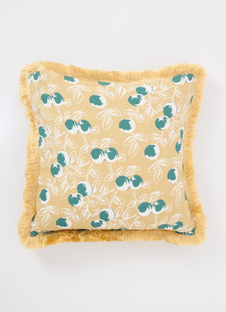 Coussin décoratif en lin Palais Milou 50 x 50 cm