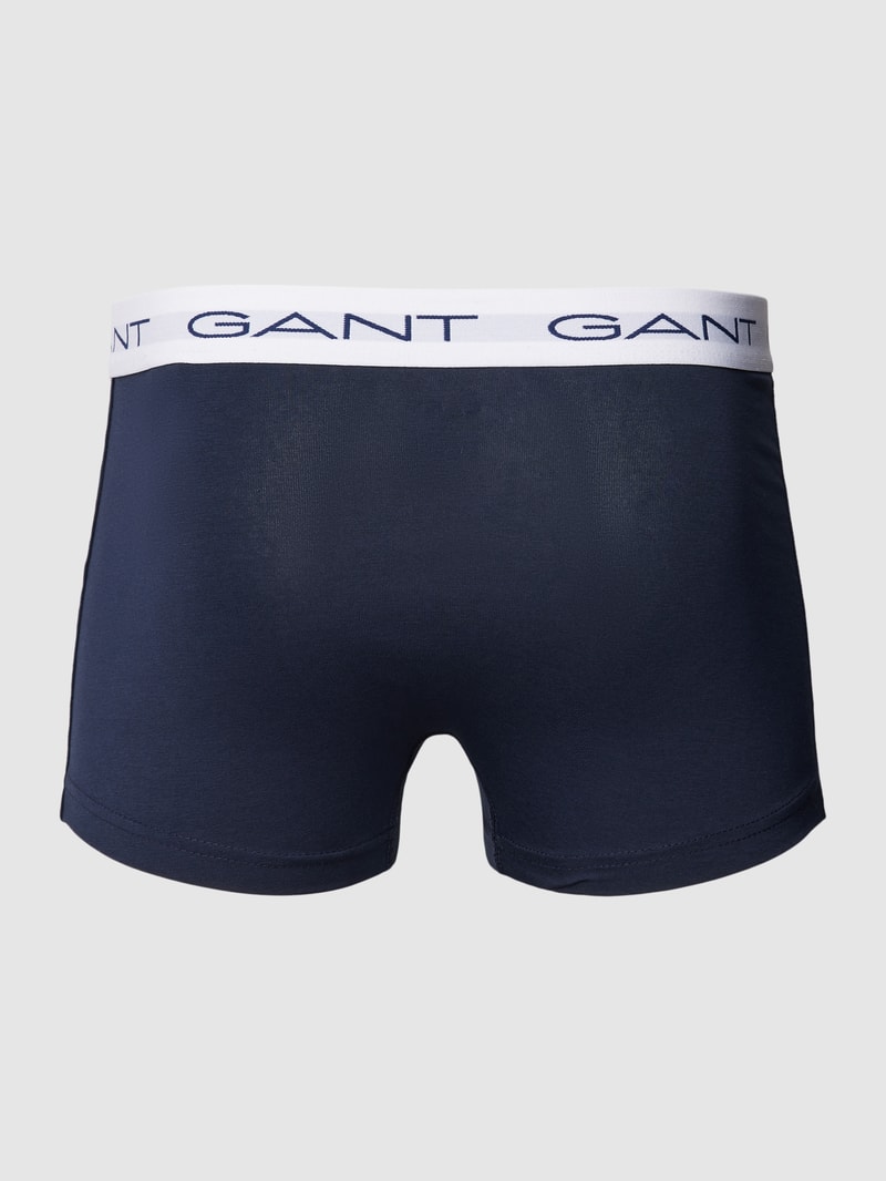 Trunks mit Logo-Bund im 3er-Pack in dunkelblau