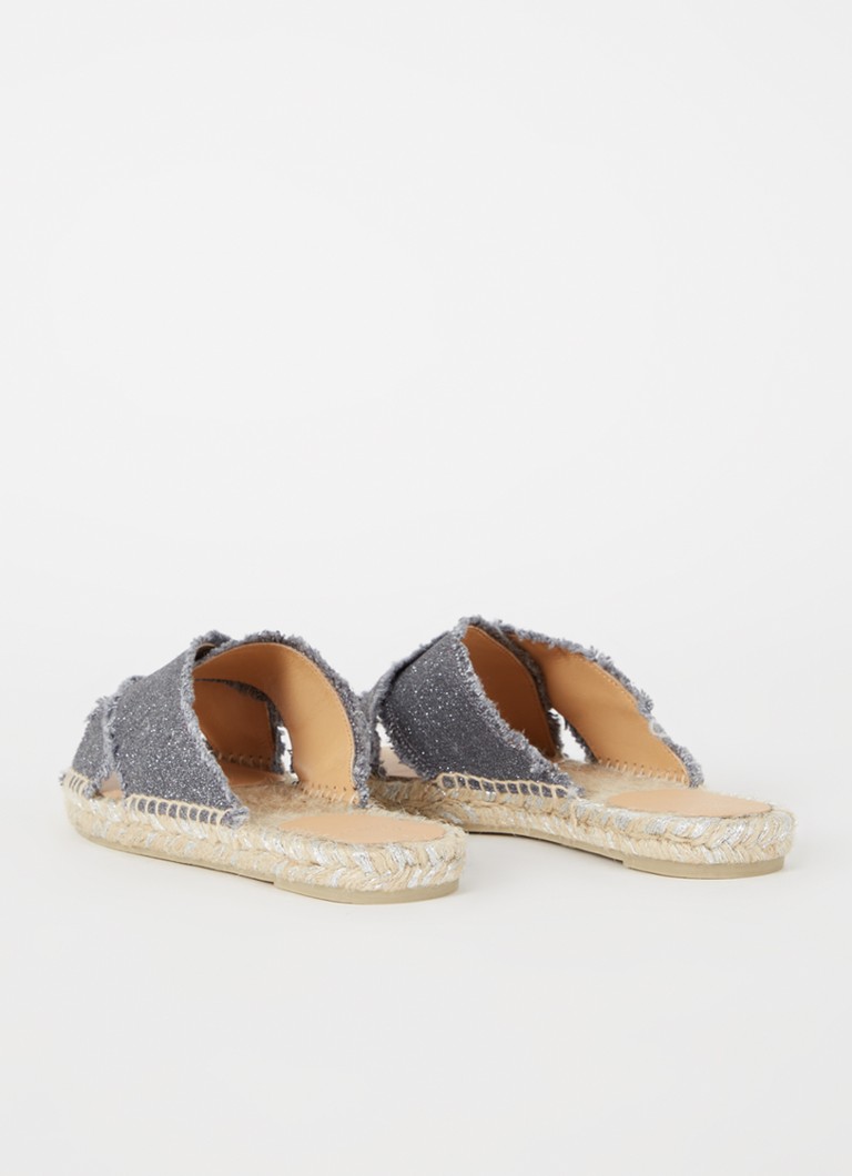 Castan Babouche Palmier de in cu lurex
