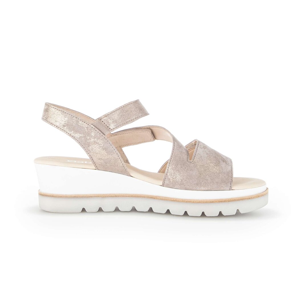 Gabor fashion Keilsandalette beige