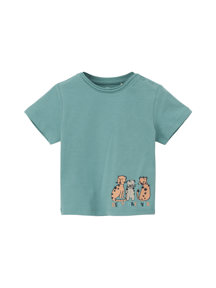 s.Oliver T-Shirt kurzarm in Petrol günstig kaufen