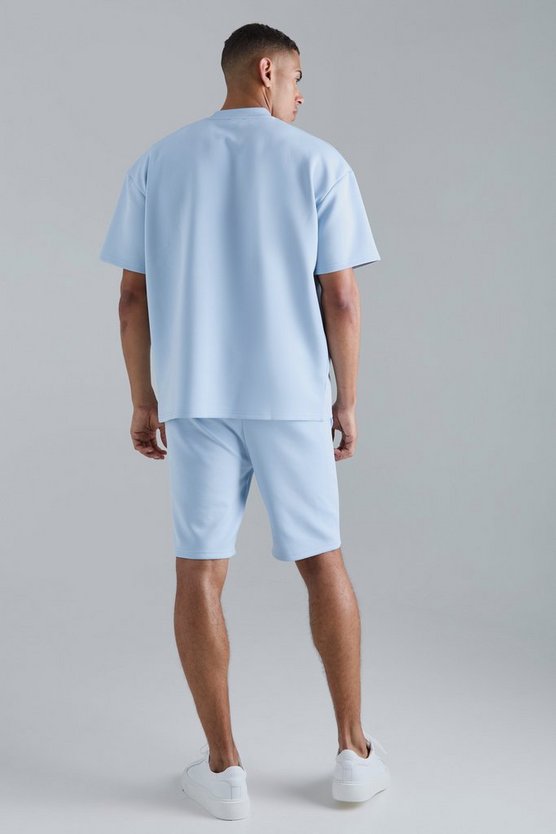 Slim-Fit Scuba Shorts