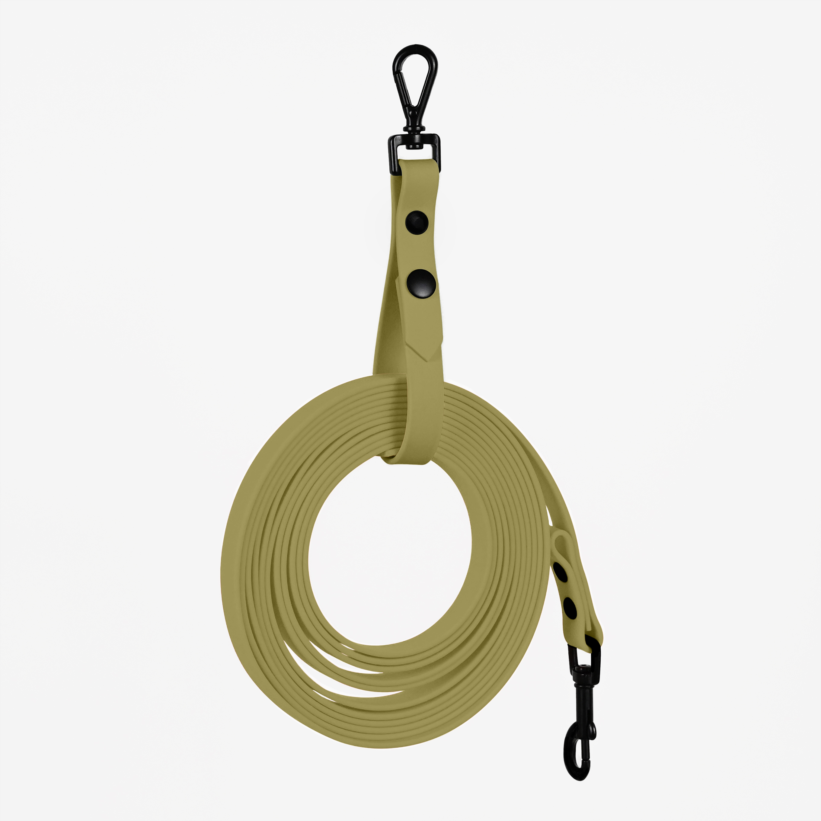 THE DOG IDEA Hundeleinen THE DOG IDEA Halterung Schleppleine Orange khaki
