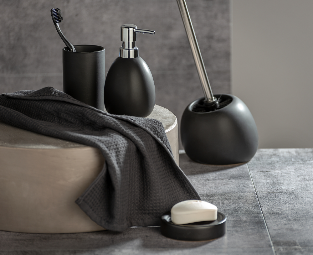 Seifenspender 390ml Polaris schwarz