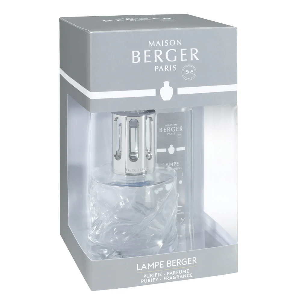 Lampe Coffret Spirale Transparent - Lampeboks, katalytisk lampe