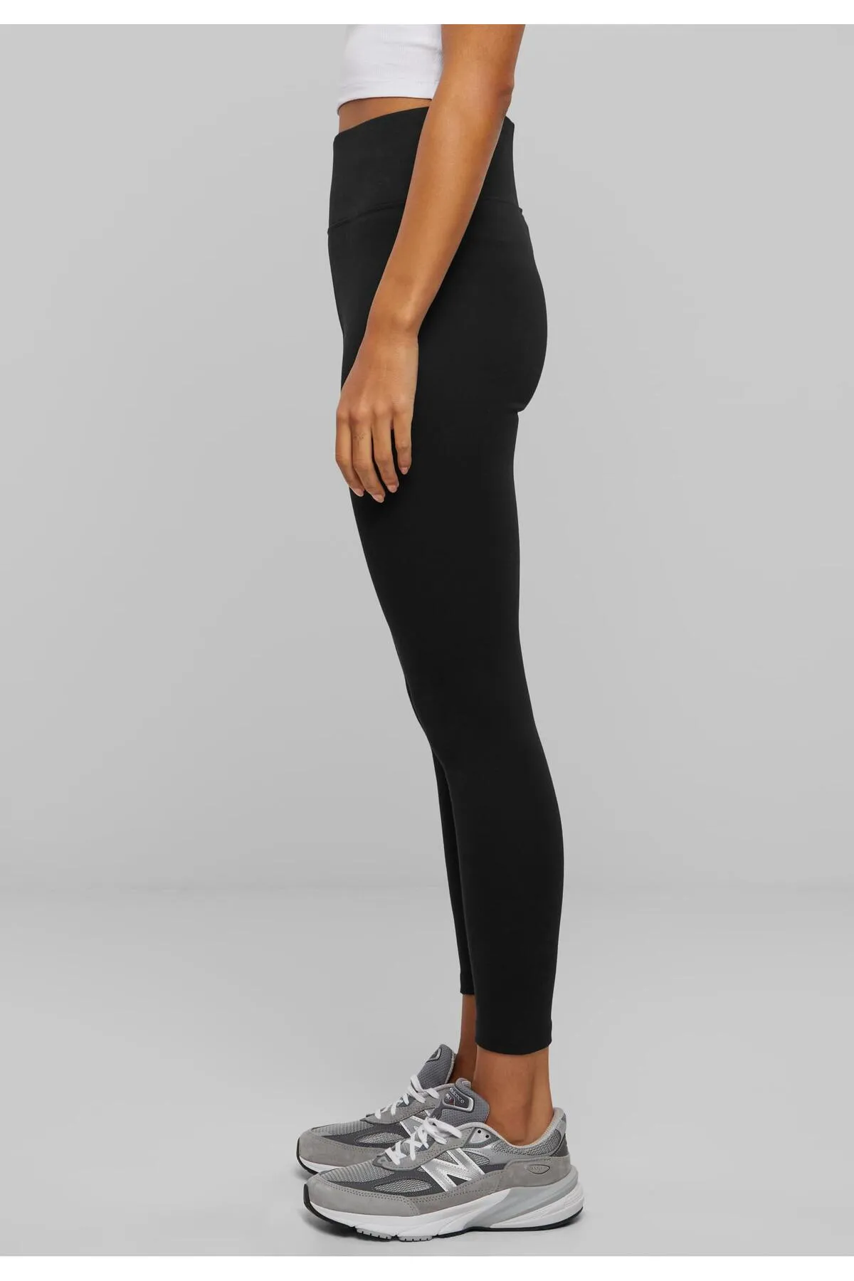 Urban Classics  Leggings - Schwarz - Hoher Bund