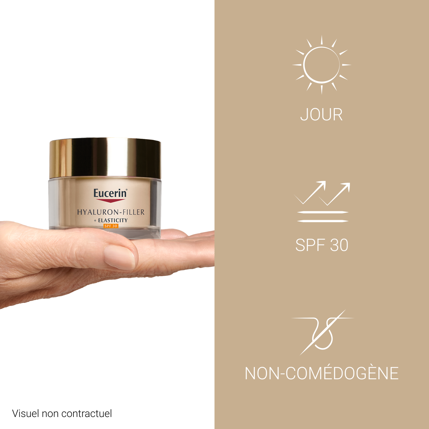 Eucerin Hyaluron-Filler + Elasticity SPF30 Soin de Jour Anti-Age 50 ml