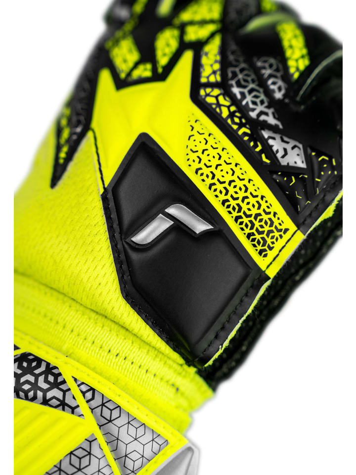 Reusch Torwarthandschuhe Attrakt Silver Junior in 2025 safe yell/silver/black günstig kaufen