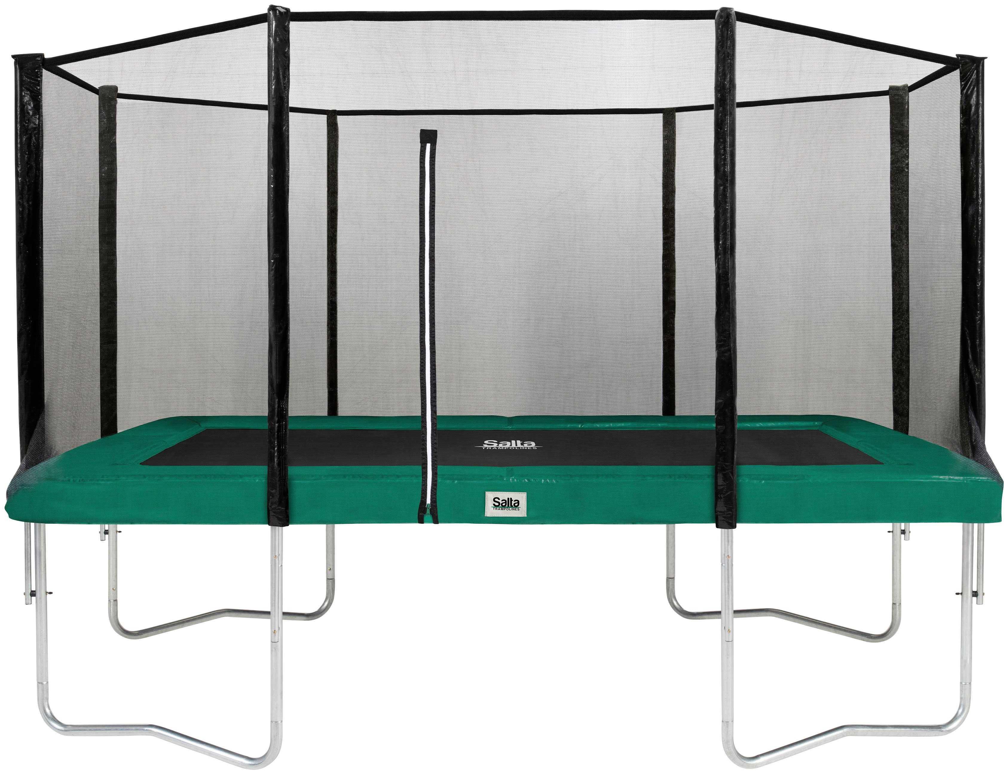 Salta Gartentrampolin Combo, Schutzrand grün