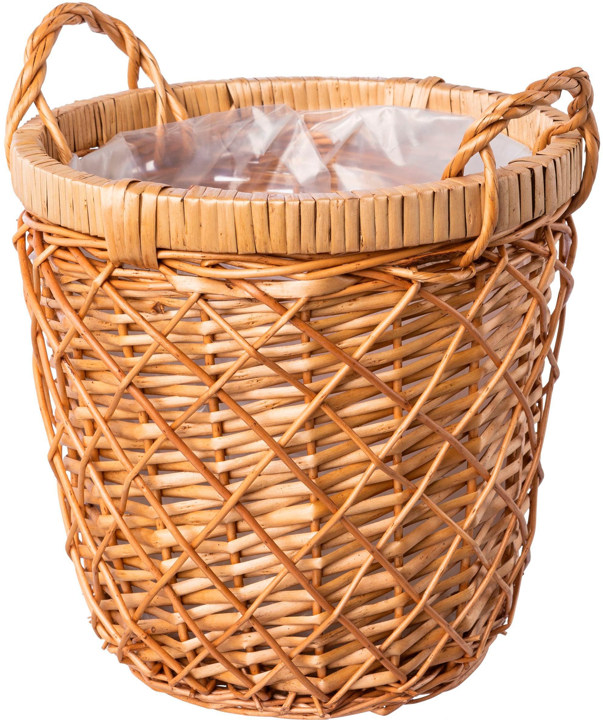 Creativ home Übertopf Pflanzgefäß (Set, 3 St)