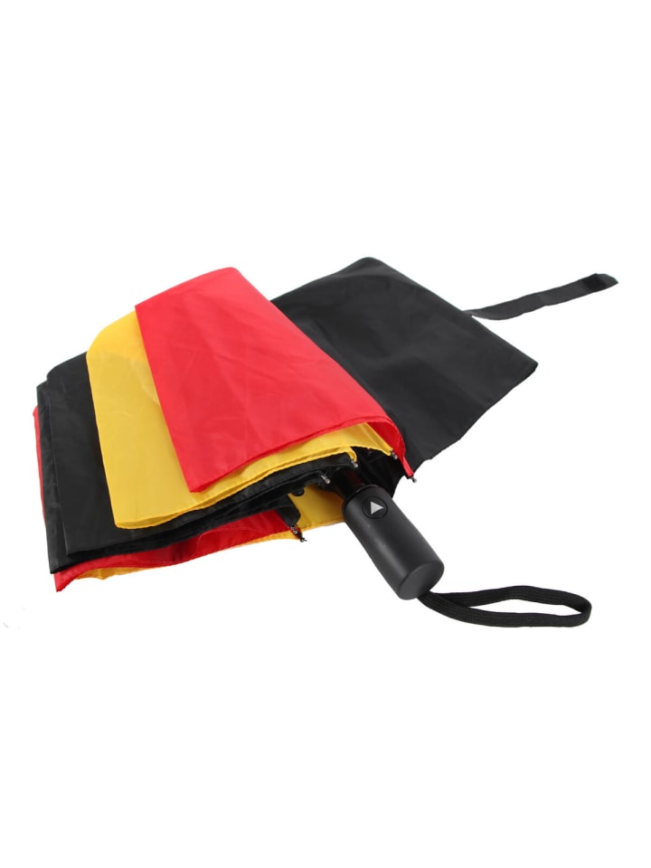 COFI 1453 Taschenschirm perfekt für Deutschlandfans ?100 cm in Mehrfarbig günstig kaufen 100 cm