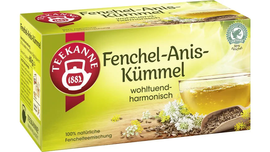 TEEKANNE Fenchel Anis-Kümmel 60 g