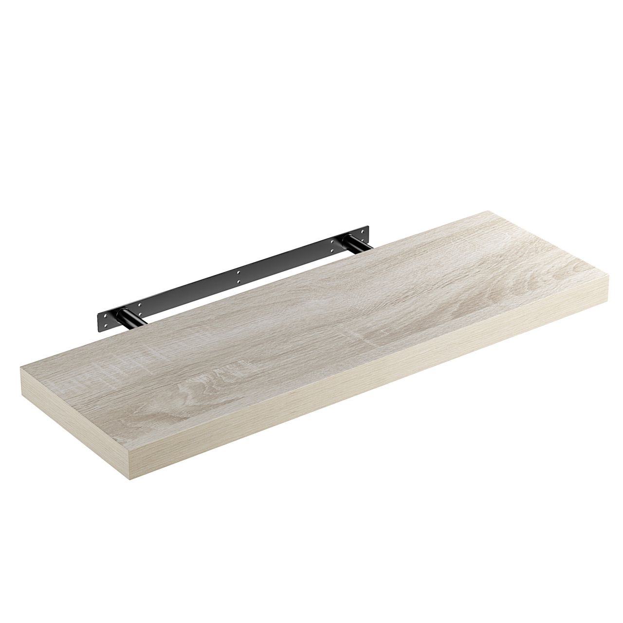 Casaria Wandregal Schweberegal 70cm Eiche   Halterung