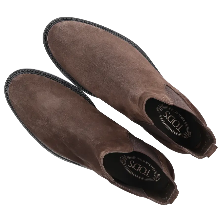 Tod's - Chelsea Boots M62C Veloursleder - braun
