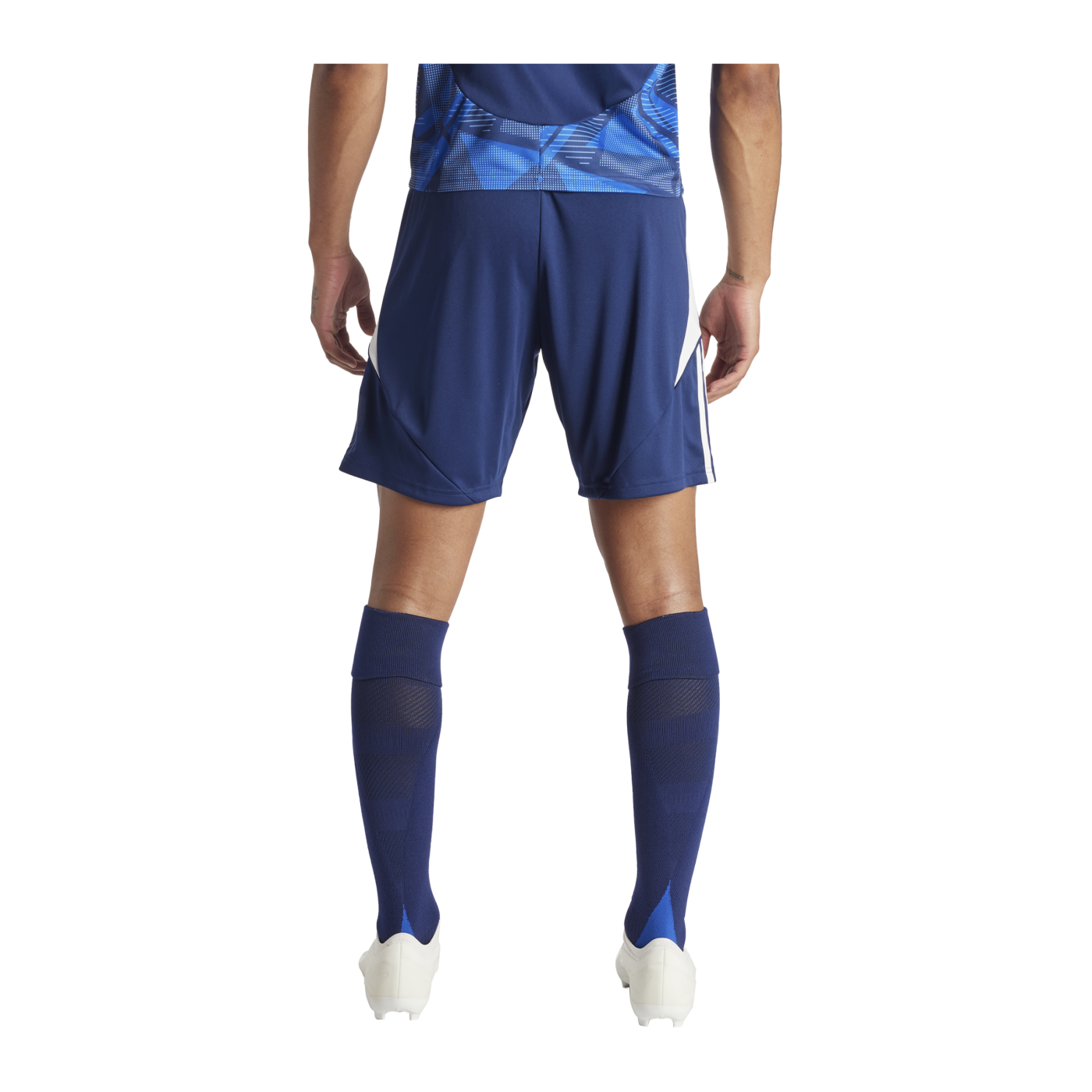 adidas Tiro 24 Short Blau Weiss