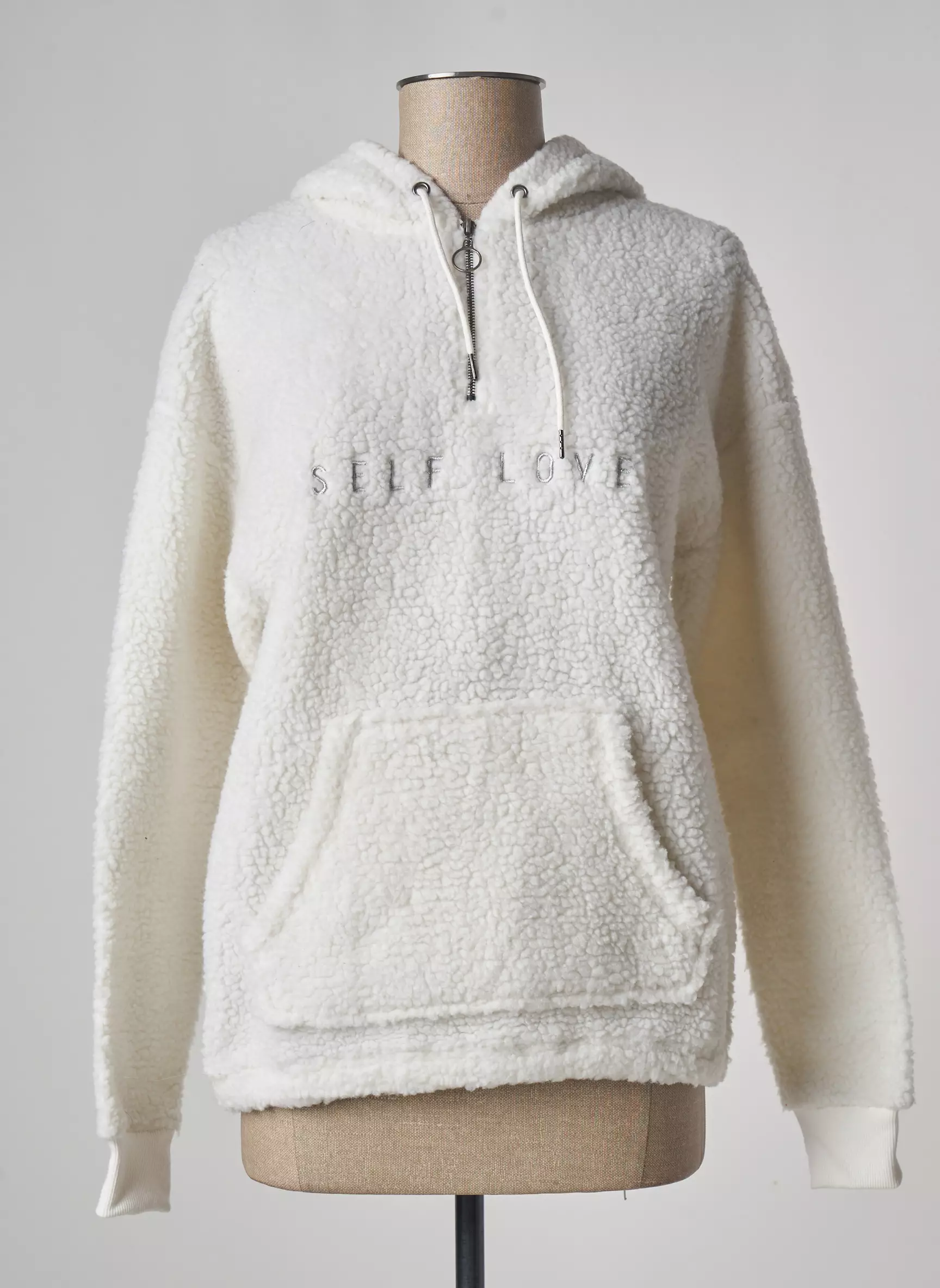 Undiz Sweat Capuche Femme couleur beige