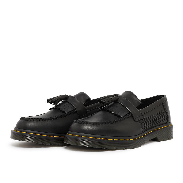 Dr. Martens Adrian Woven Loafer black classic analine