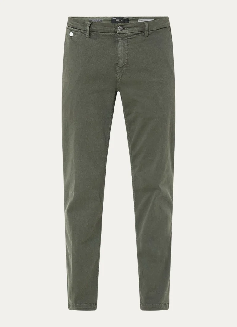 Replay Benni regular fit chino with side pockets
