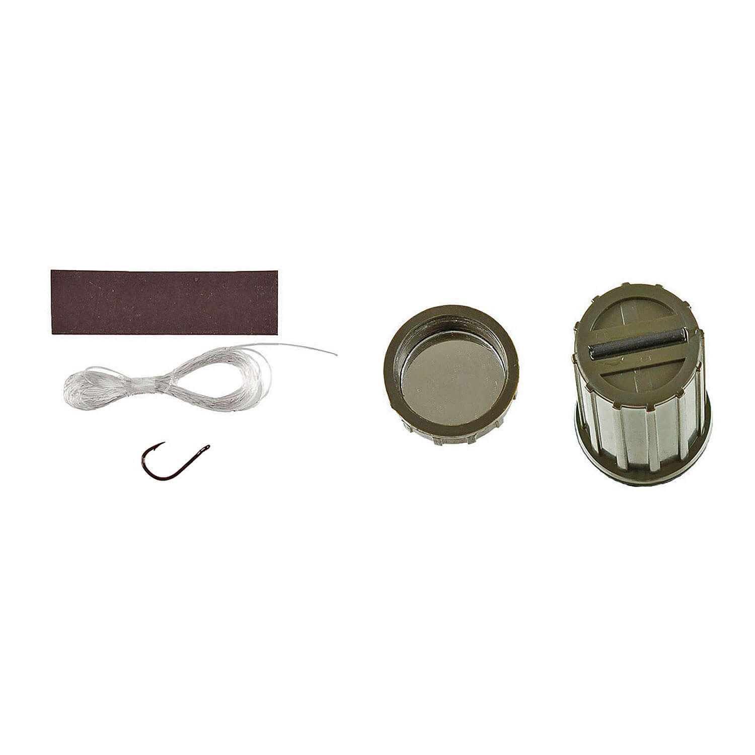 Survival-Set in wasserdichter Kunststoff-Box