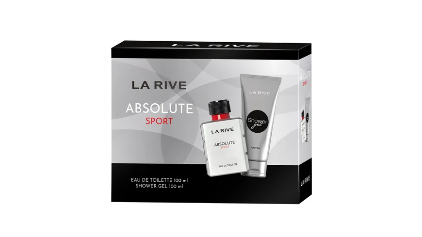 LA RIVE Absolute Sport Eau de Parfum und Duschgel Geschenkpackung