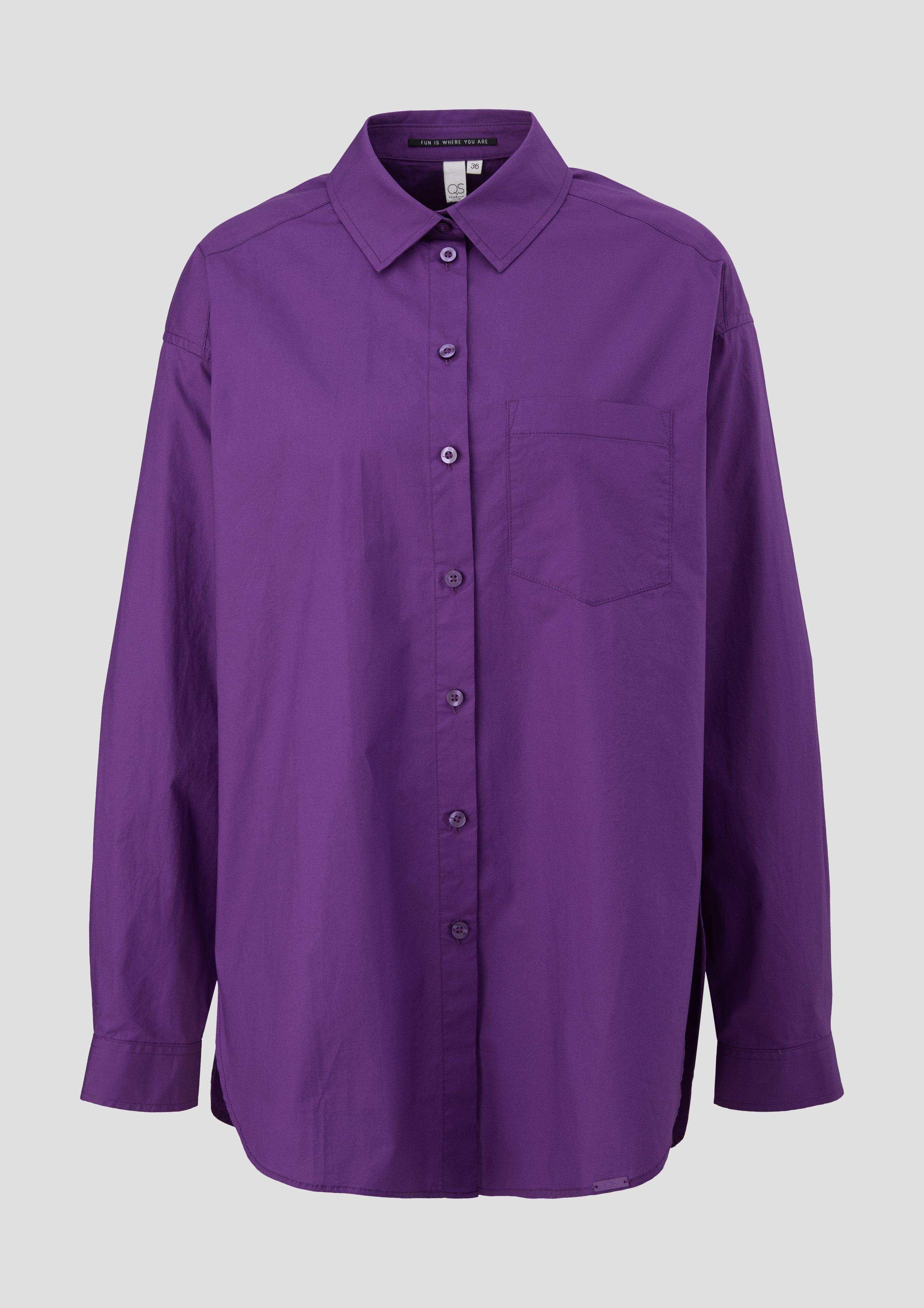 Oversized Bluse aus Baumwolle  2134352-4823