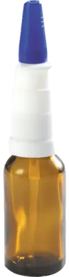 NASENSPRAY Pumpzerstäuber auf 20 ml Braunglasfl.  1 St