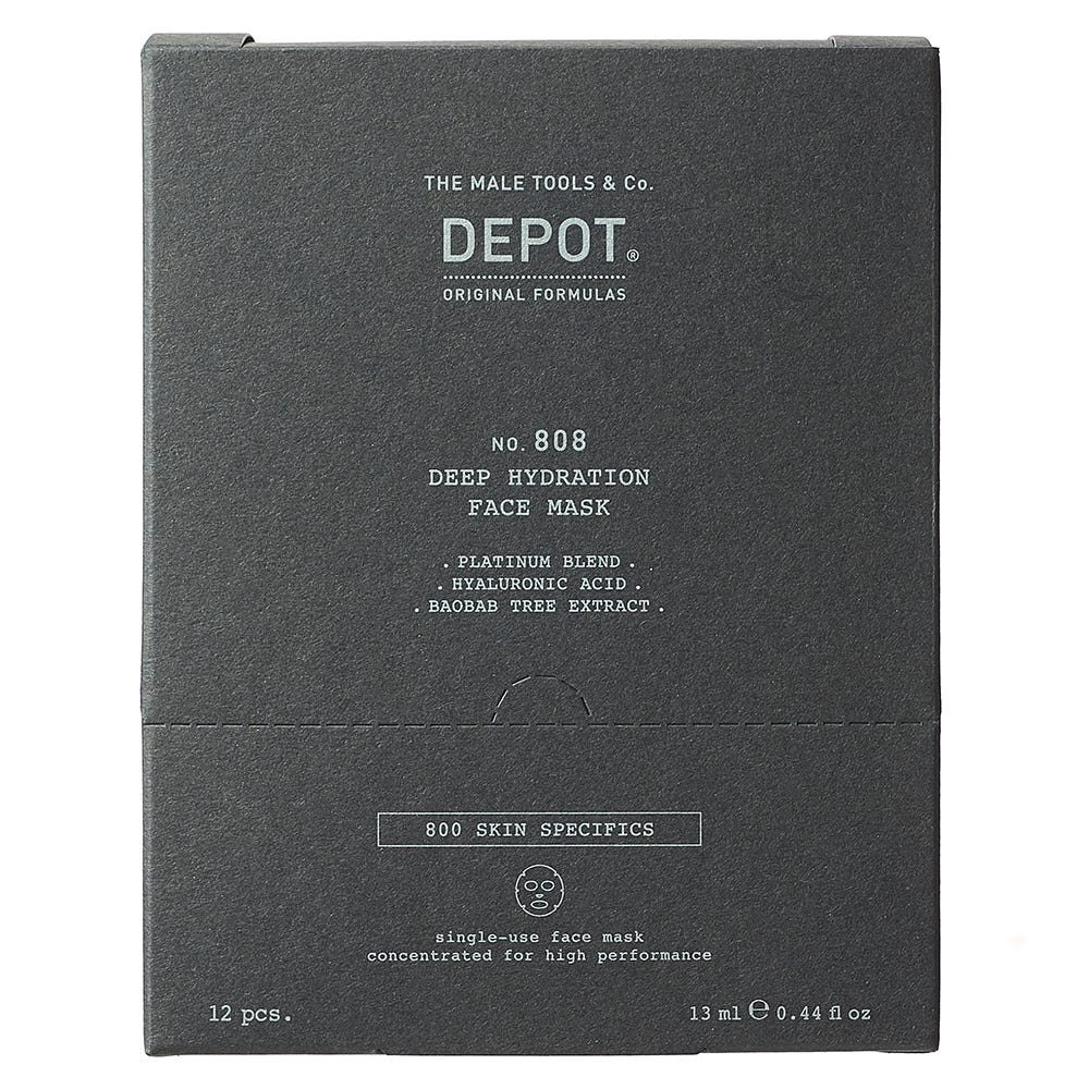 DEPOT 808 Deep Hydration Face Mask Box 12 x 13 ml