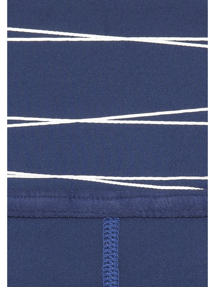 Vivance Active Shorts in dunkelblau, silber günstig kaufen