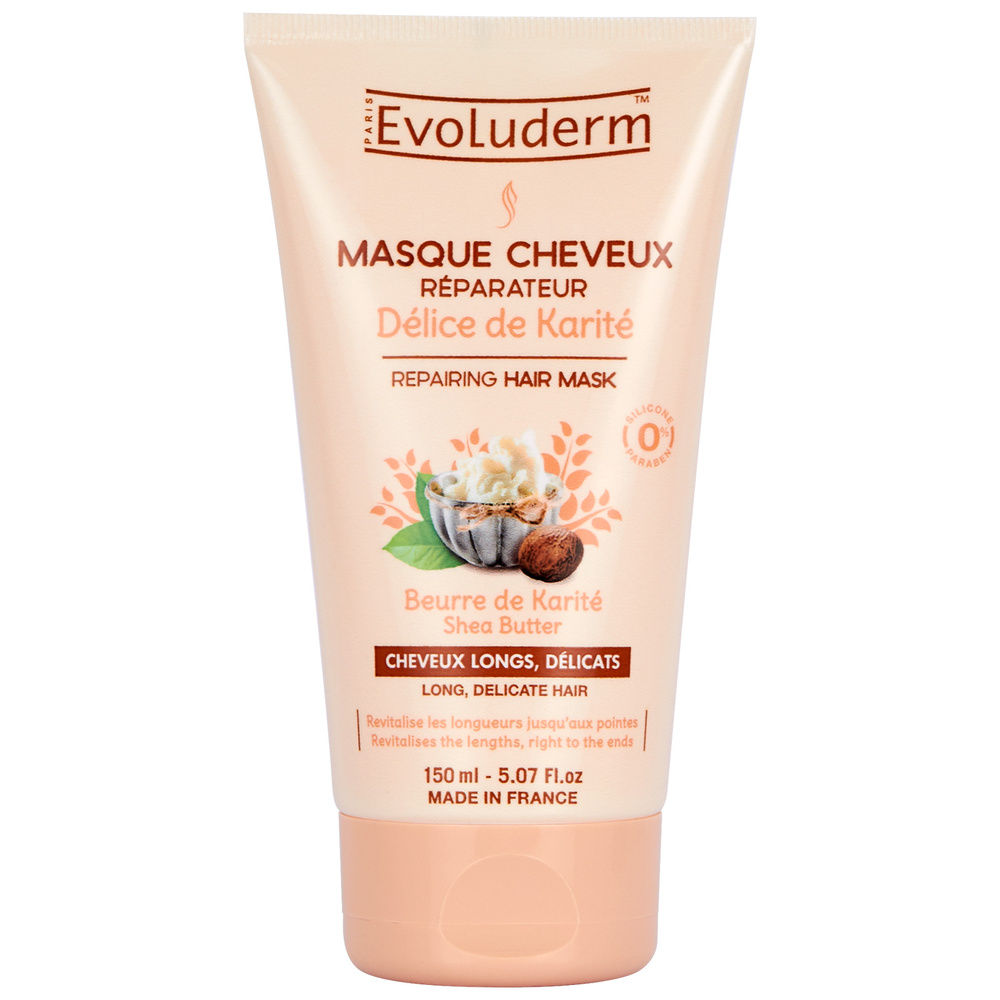 evoluderm Délice de Karité Masque cheveux Réparateur - 150 ml