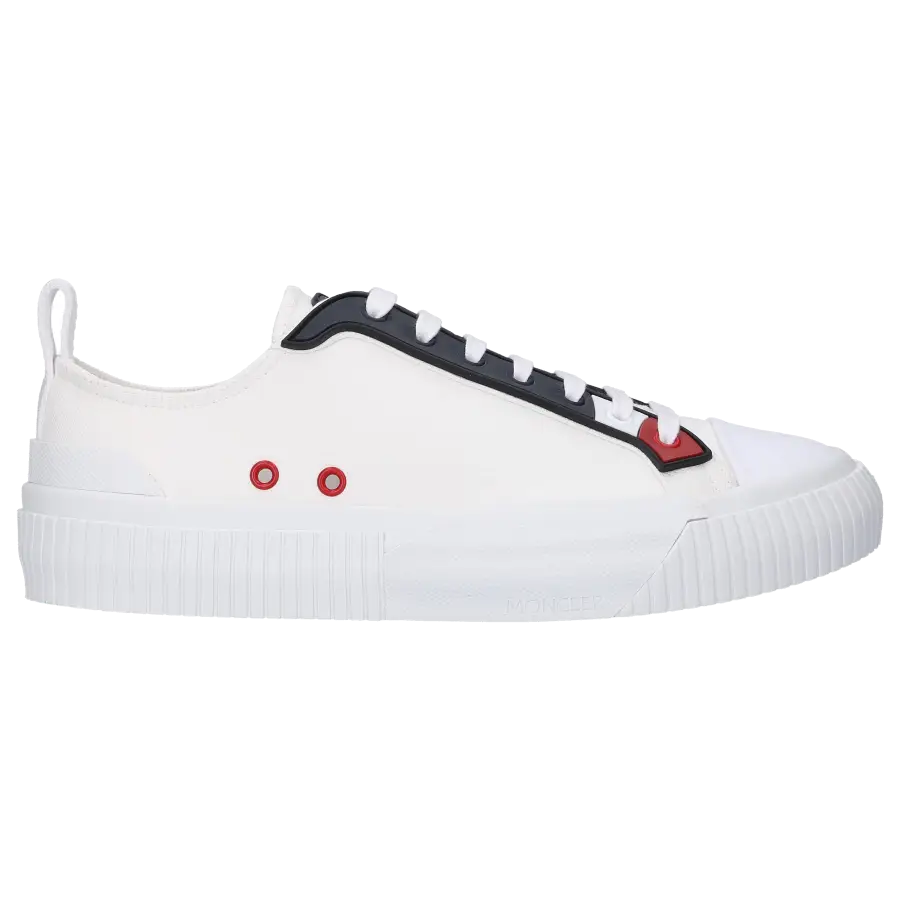 Moncler - Sneaker low MAXIME Canvas - weiß