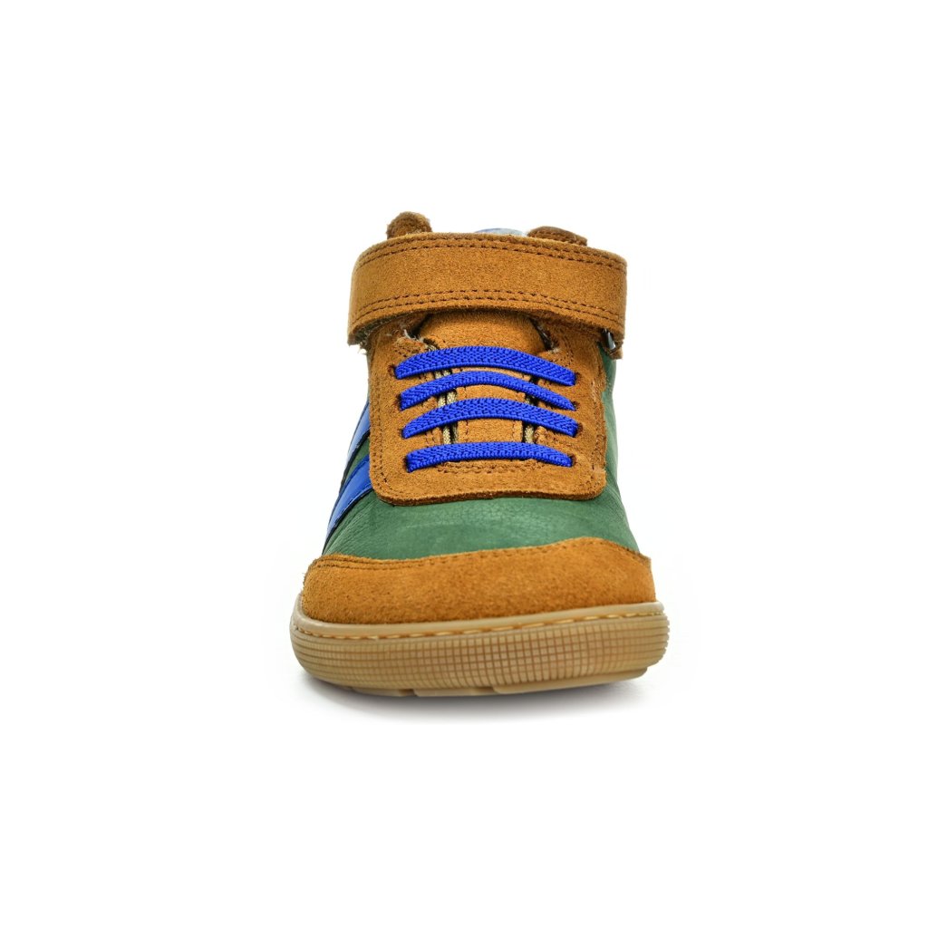Koel4kids Devo Tex Print Merin Olive Winterbarfussschuhe