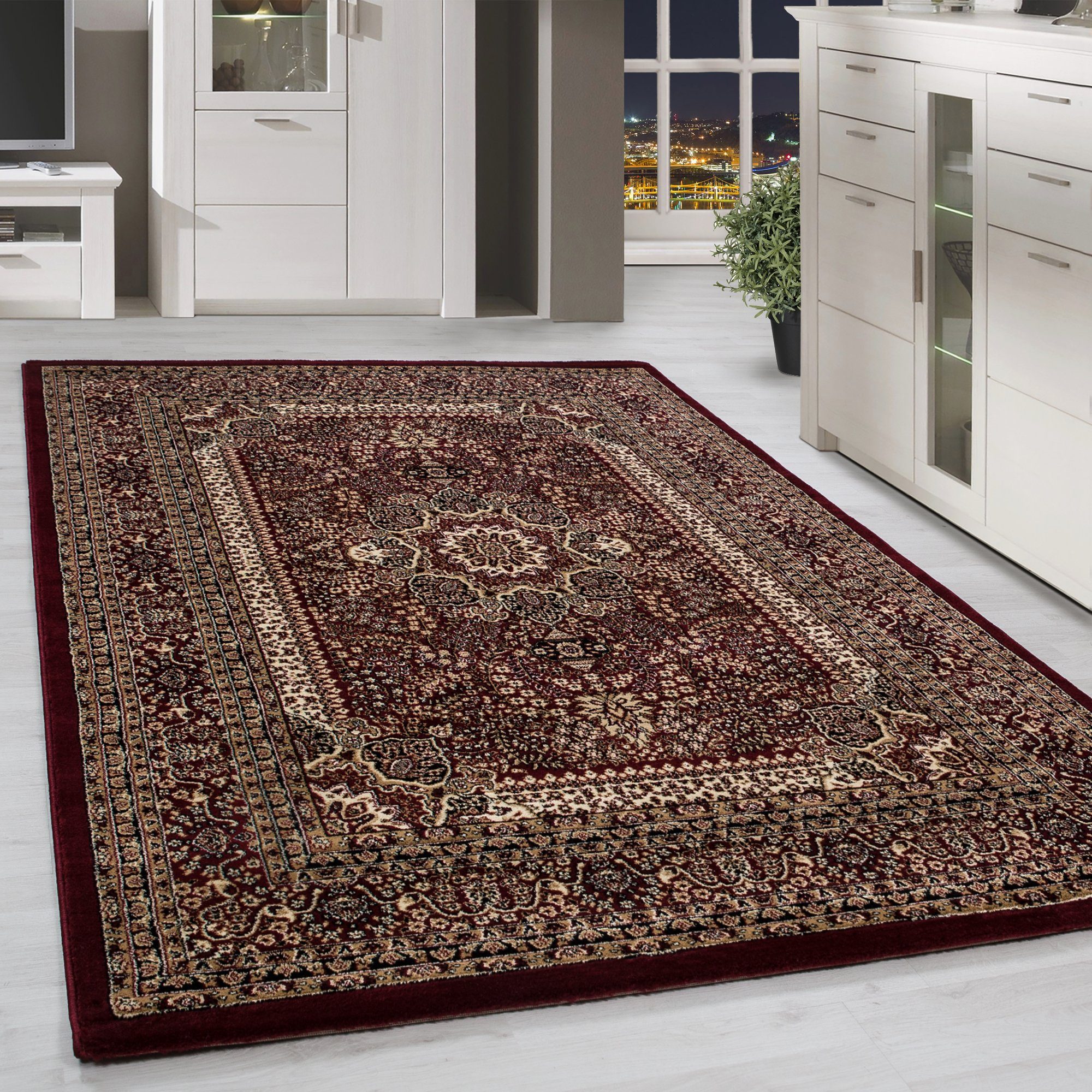 Orientteppich CASABLANCA - 414, HomebyHome, Rechteckig, Höhe: 12 mm, Kurzflor