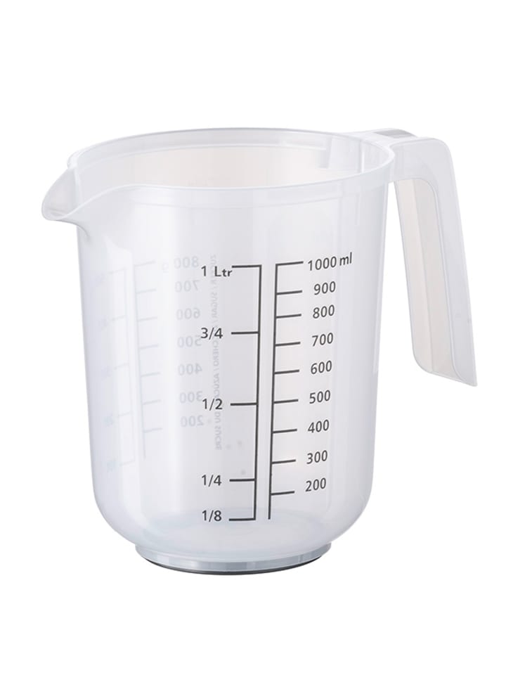 APS Rührbecher mit Deckel  in Transparent, Maße: 12,5 x 12,5 x 16 cm günstig kaufen onesize