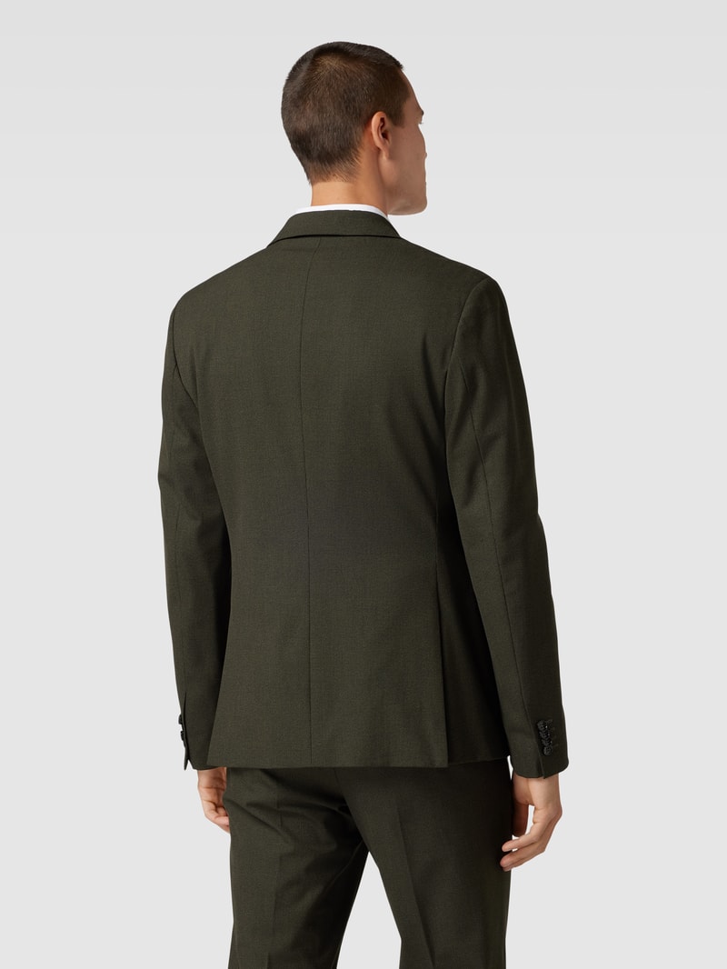 Sakko mit Allover-Muster Modell 'brasilia' in khaki