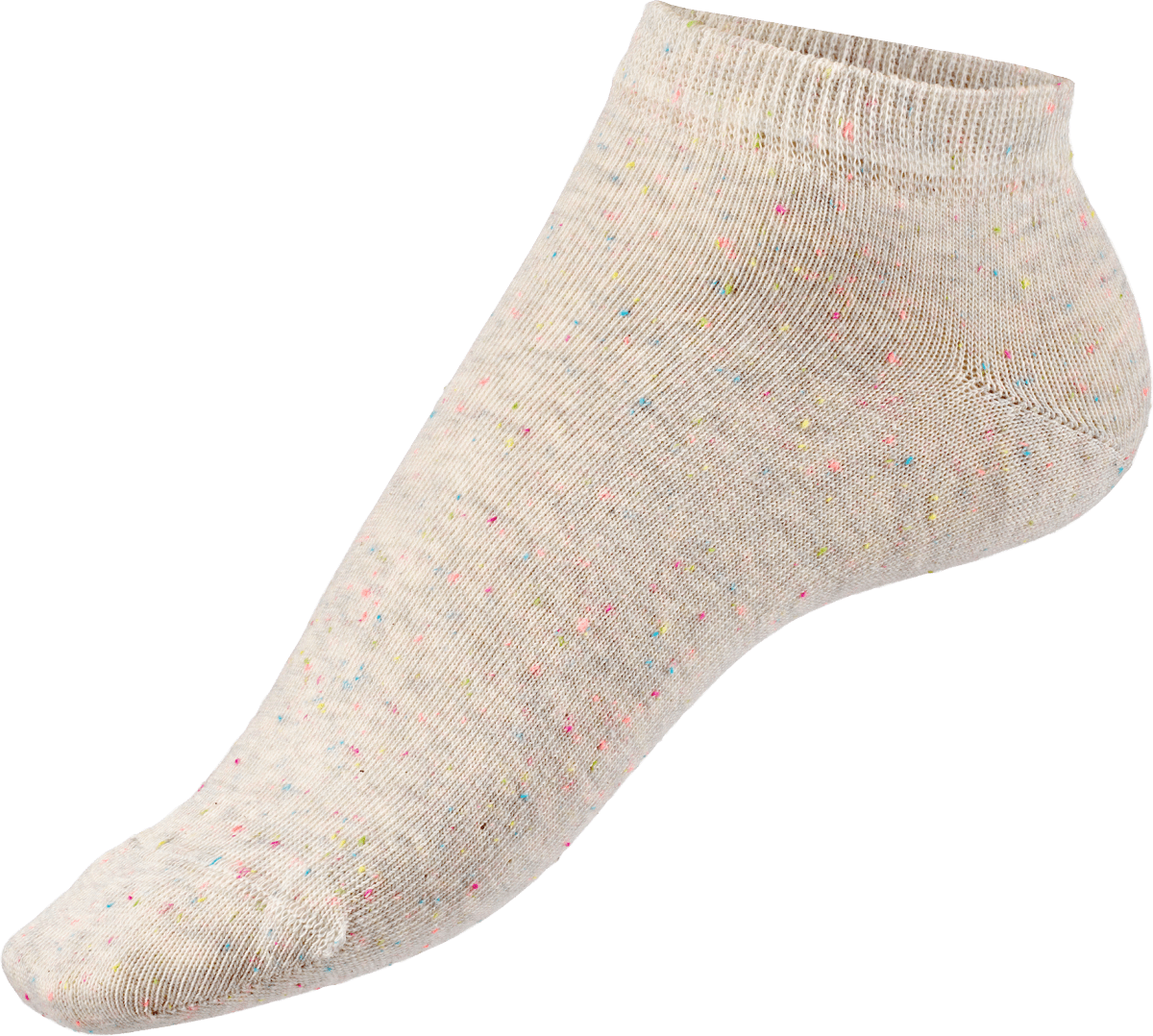 Sneaker Socken mit Noppengarn grau Gr. 39-42, 1 St
