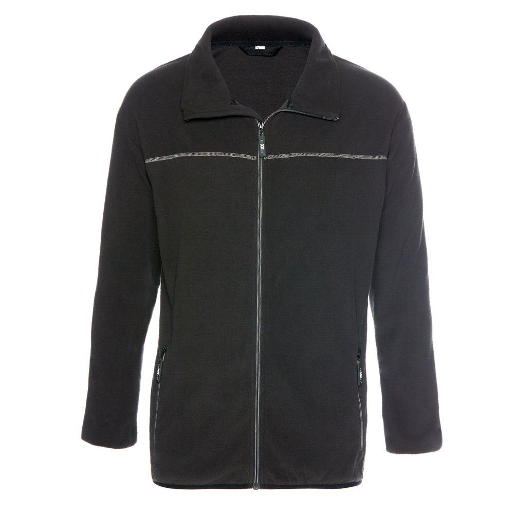 TRIZERATOP Arbeitsjacke Microfleece-Jacke BERGEN schwarz Größe L