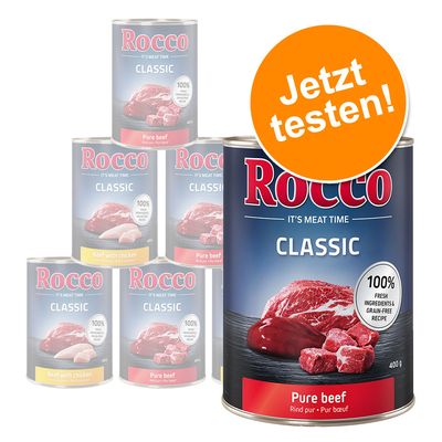 6 x 400 g Rocco Classic zum Probierpreis!