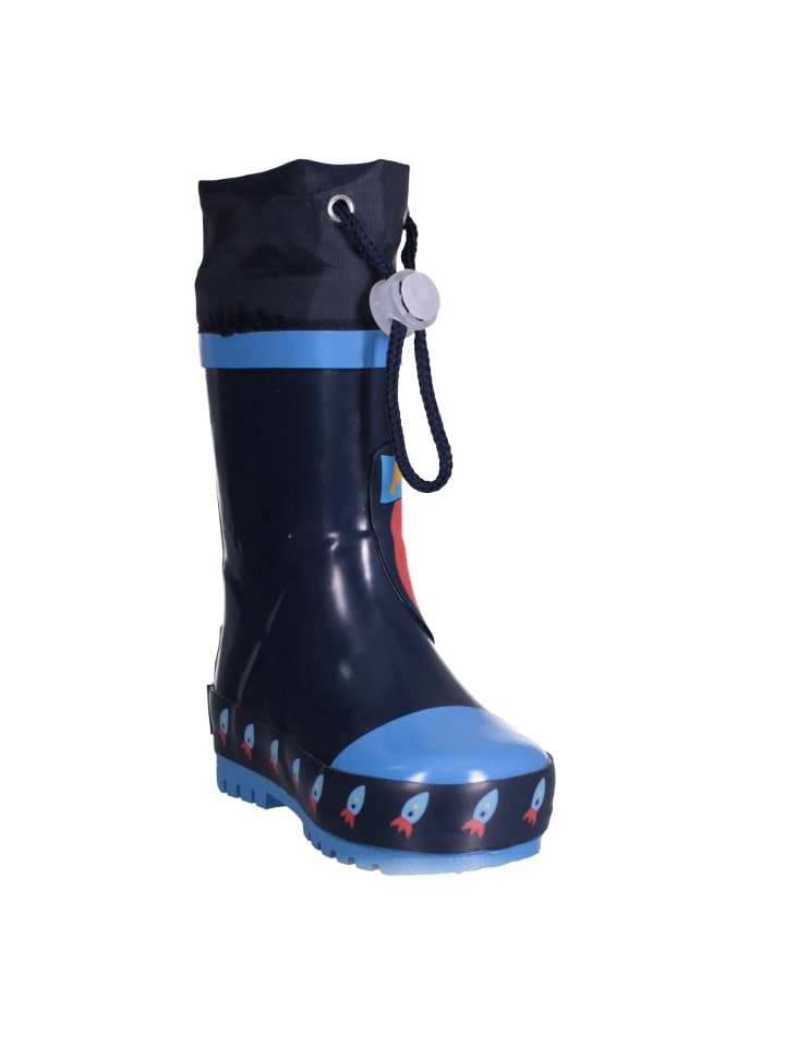Playshoes Gummistiefel die Maus Weltraum in Marine günstig kaufen