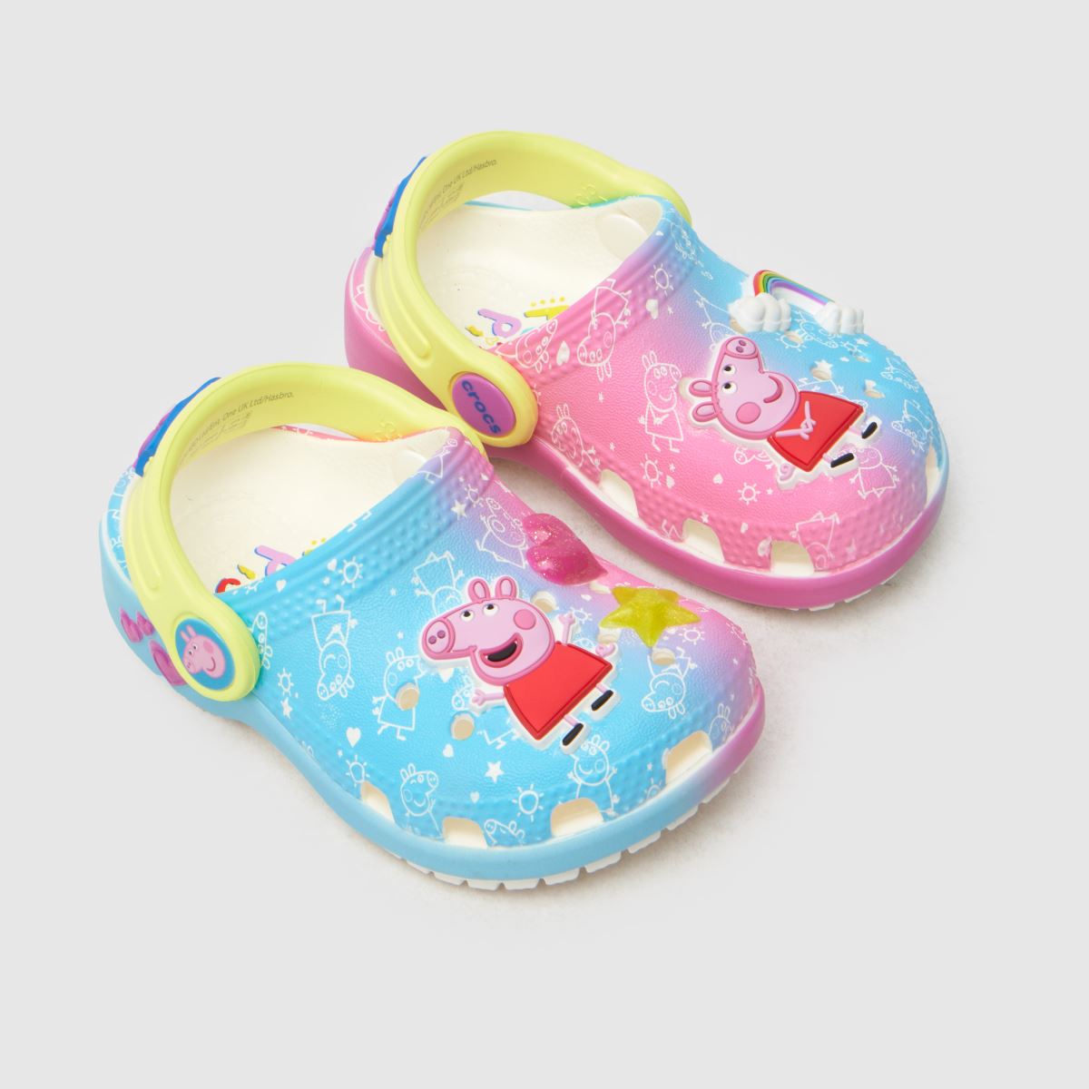 Crocs Multi x Peppa Pig Classic klumpa Kisgyermek szandál
