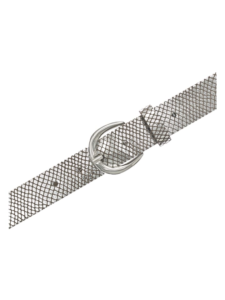 Tamaris Gürtel Essential Classics in taupe silber metallic 6215 günstig kaufen