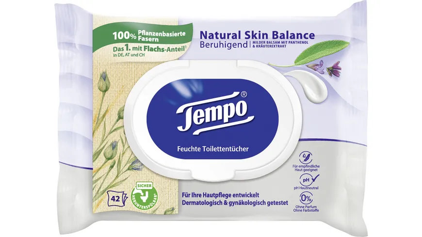 Tempo Feuchtes Toilettenpapier