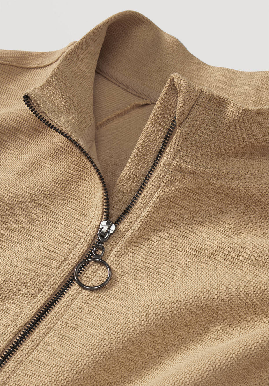 Oversized Sweatshirt aus Bio-Baumwolle mit Kapok