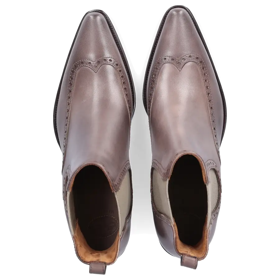 Benson's - Chelsea Boots ASCOT Kalbsleder - grau