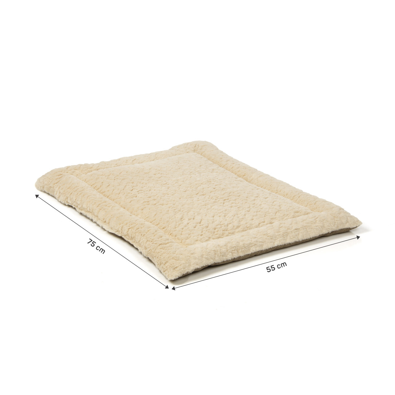 Wallace & Jones Hundebetten Wallace & Jones gepolsterte Wendedecke Bristol beige M
