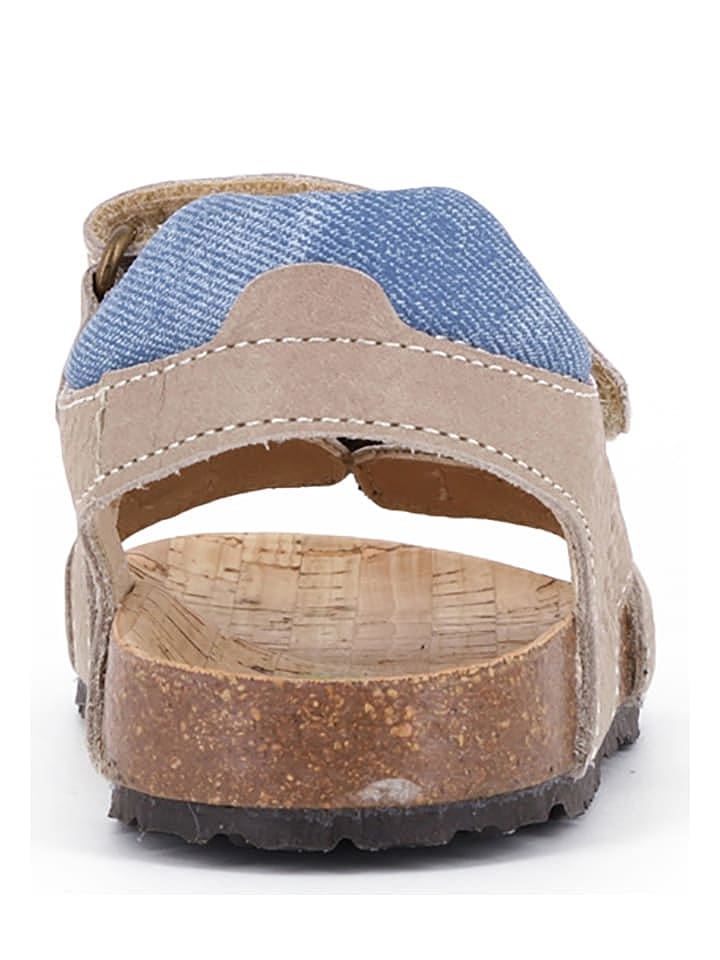 Pablosky Leder-Sandalen in Beige günstig kaufen 34