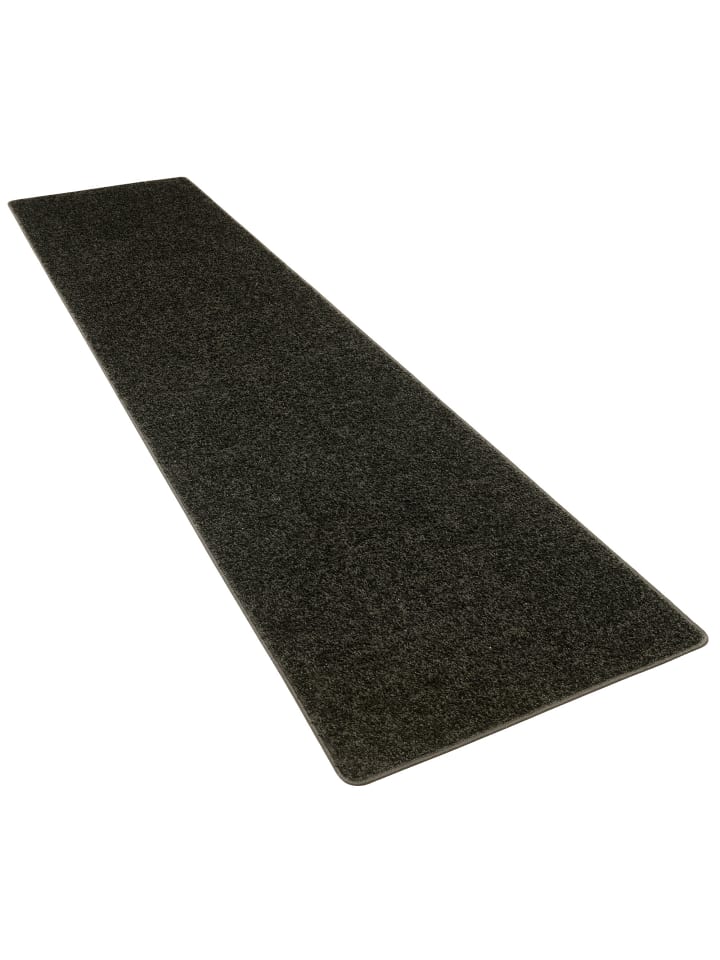 Snapstyle Hochflor Velours Teppich Läufer Mona in Zwart günstig kaufen