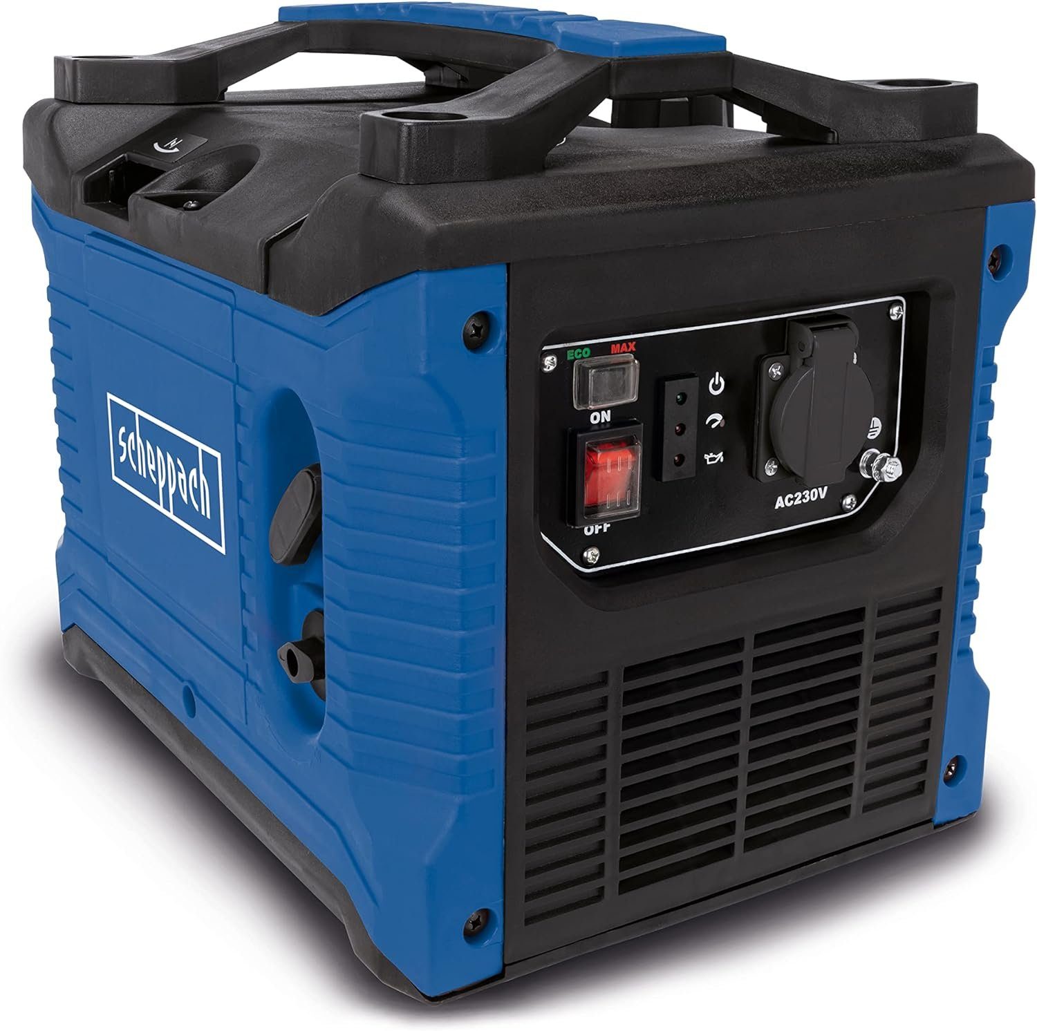 DOTMALL Stromerzeuger Scheppach Inverter Benzin Stromerzeuger SG1600i,1020W Leistung,230V